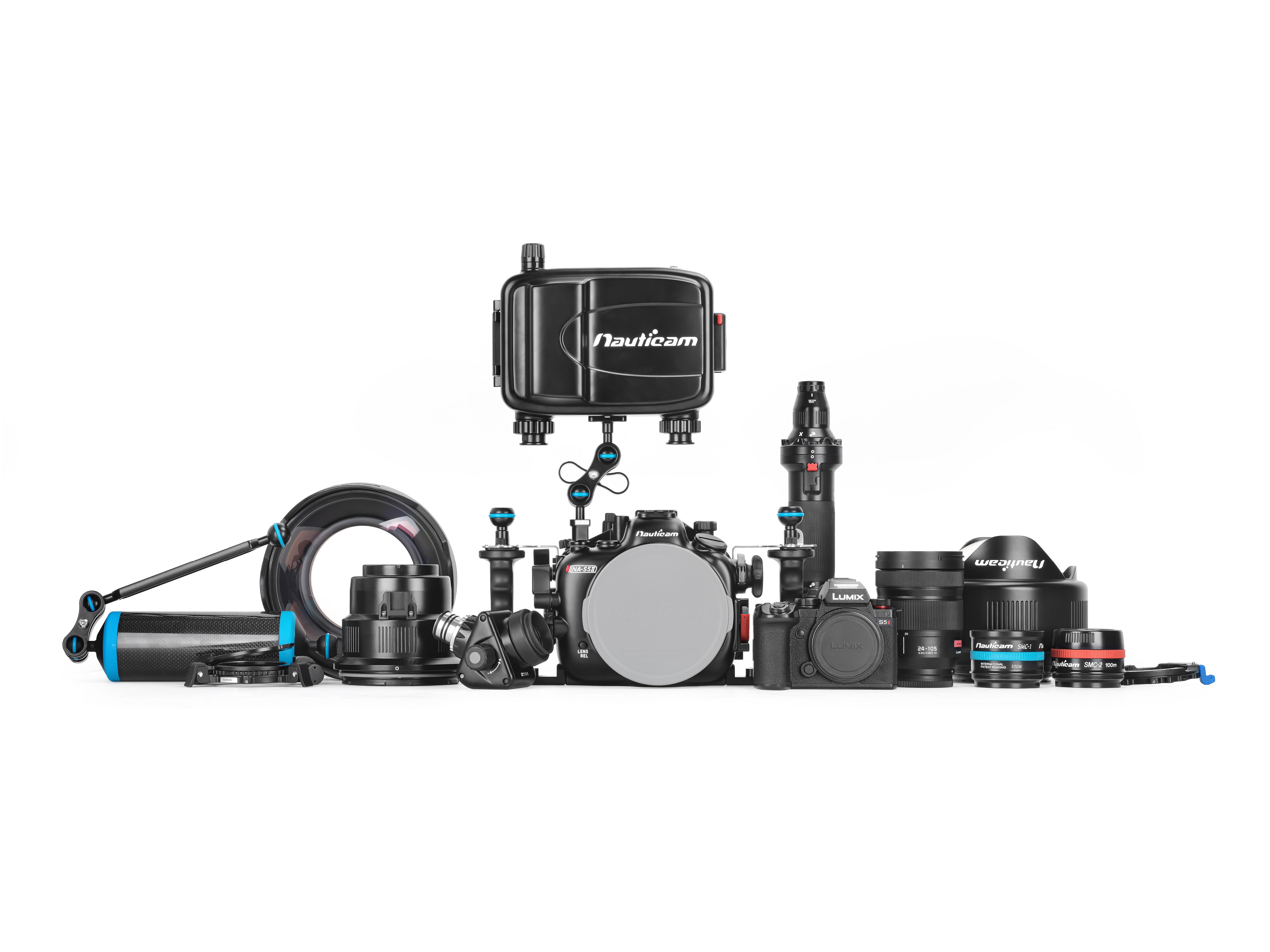 Waterproof Underwater Housing Case for Panasonic Lumix S5II/S5IIX Camera - Professional Dive Housing for Scuba Diving, Snorkeling & Underwater Photography