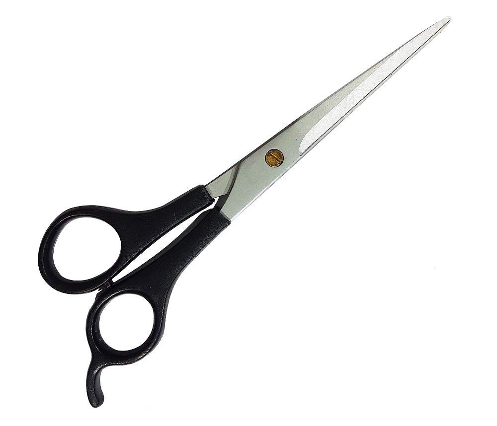 Professional Hair Cutting Scissors for Salon & Barber - Sharp Stainless Steel Beard Trimming Scissors with Case | Perfect for Hairstylists, Barbershops & Home Grooming Kits