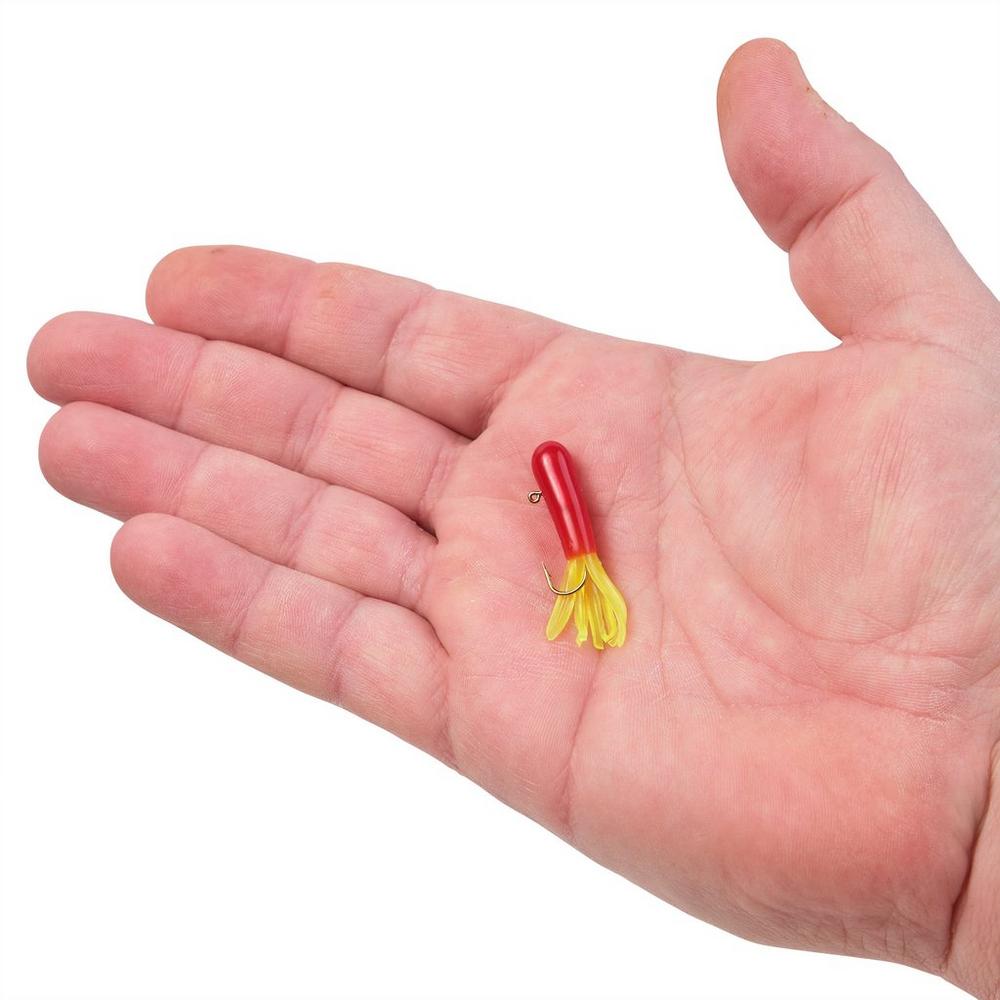 Berkley PowerBait Pre Rigged Atomic Tubes Fishing Lures - 5 Pack for Bass, Trout & Panfish - Perfect for Freshwater & Saltwater Fishing