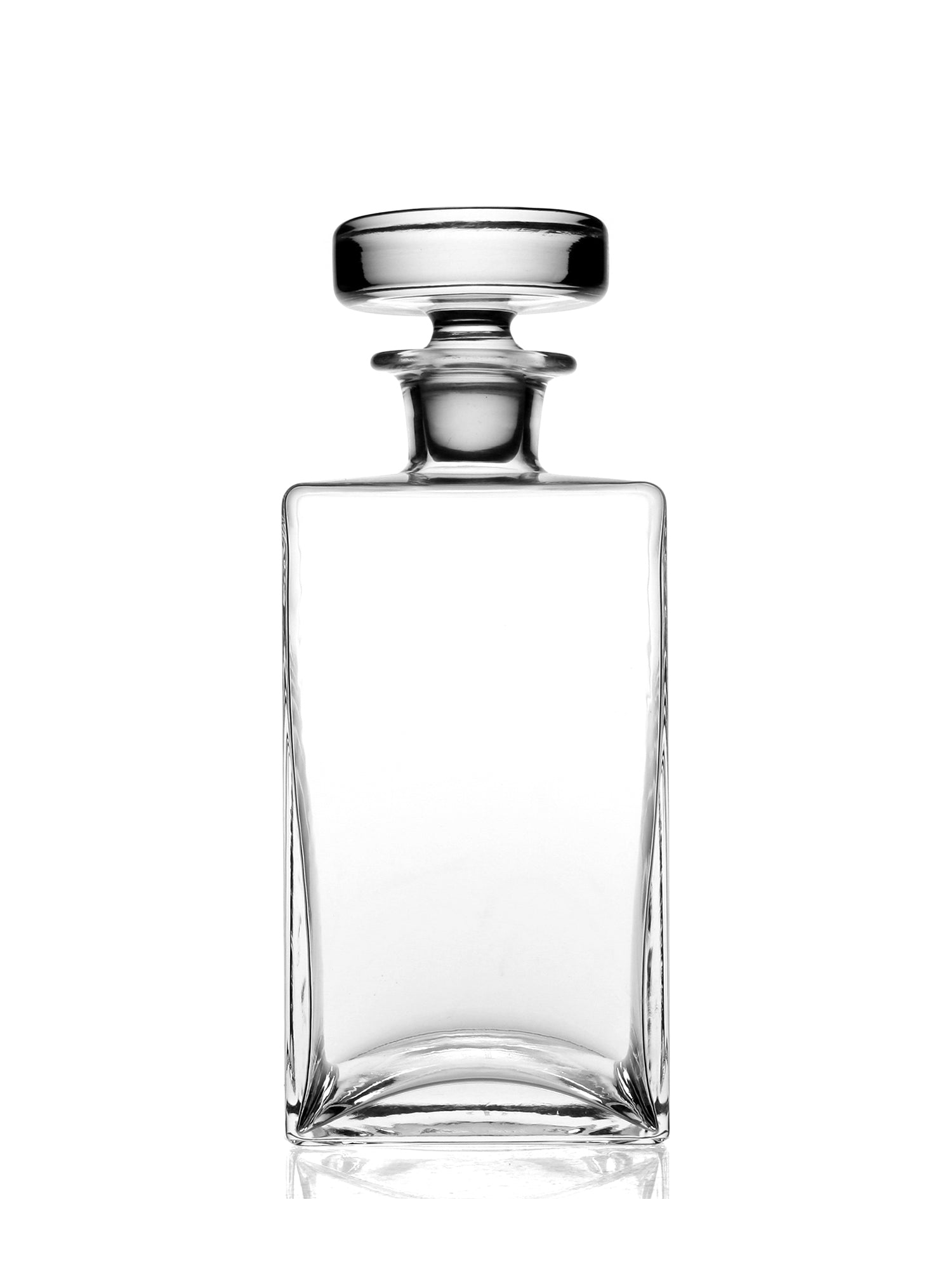 Premium Lillian Square Glass Decanter Set - Elegant Wine Decanter for Red Wine, Whiskey & Liquor - Perfect for Home Bar, Dinner Parties & Gifts