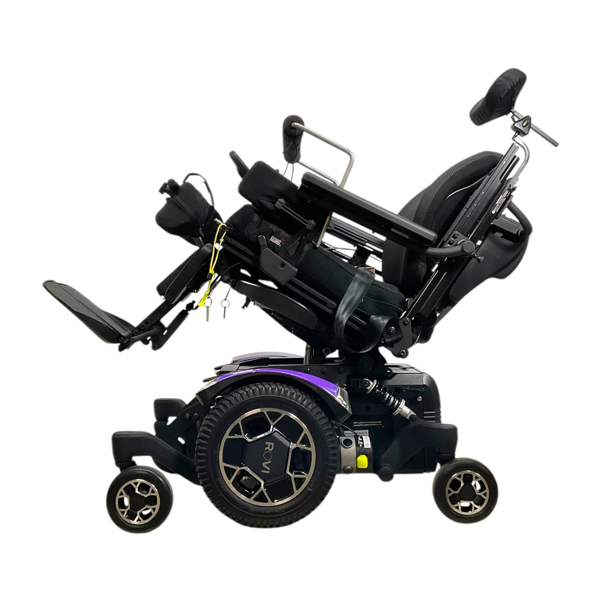 2021 Rovi A3 Standing Power Wheelchair with Vertical Standing & Seat Elevation - Electric Mobility Scooter for Adults & Seniors - Ideal for Home Use, Outdoor Activities & Rehabilitation Therapy