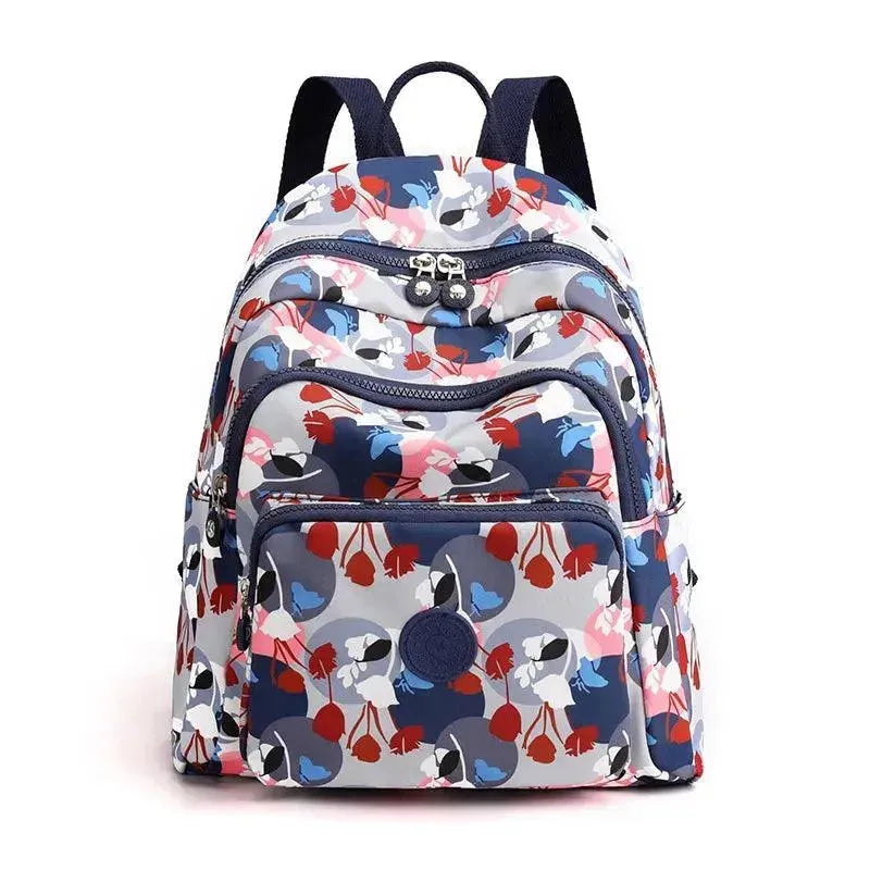 Stylish Waterproof Women's College Backpack for School, Travel & Outdoor Adventures - Lightweight Laptop Bag with USB Charging Port