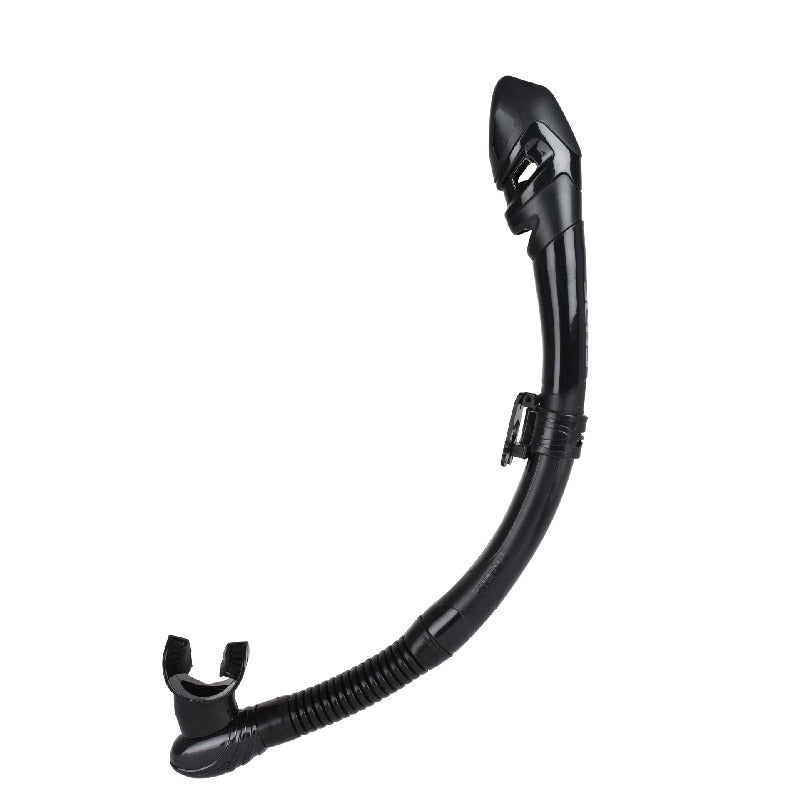 Seac Vortex Dry Snorkel BL Black - High Performance Snorkeling Gear for Scuba Diving & Ocean Adventures