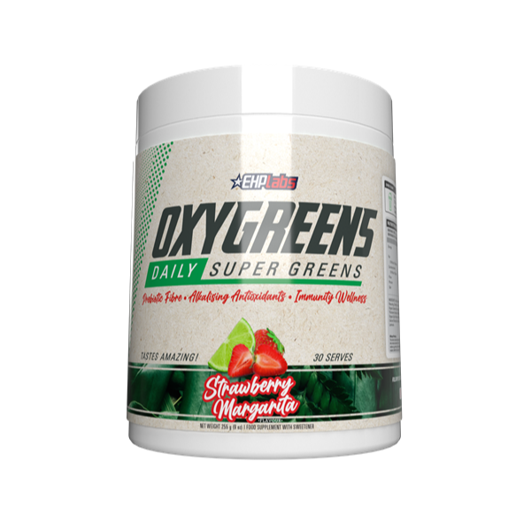 EHP Labs OxyGreens Superfood Powder - 30 Servings | Antioxidant & Detox Supplement for Energy & Immunity Boost | Perfect for Smoothies, Juices & Daily Wellness Routine
