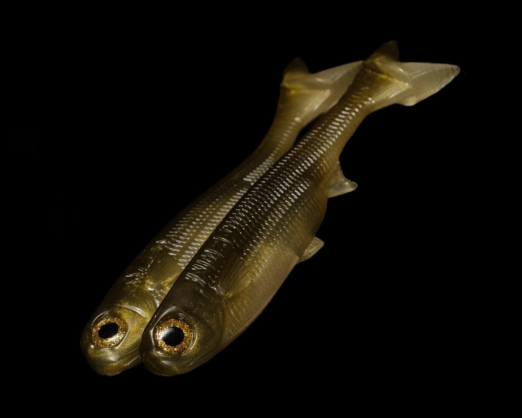 NLBN No Live Bait Needed K Tail Swimbait - Premium Soft Plastic Fishing Lures for Bass, Trout & Saltwater - Perfect for Kayak Fishing & Shore Casting