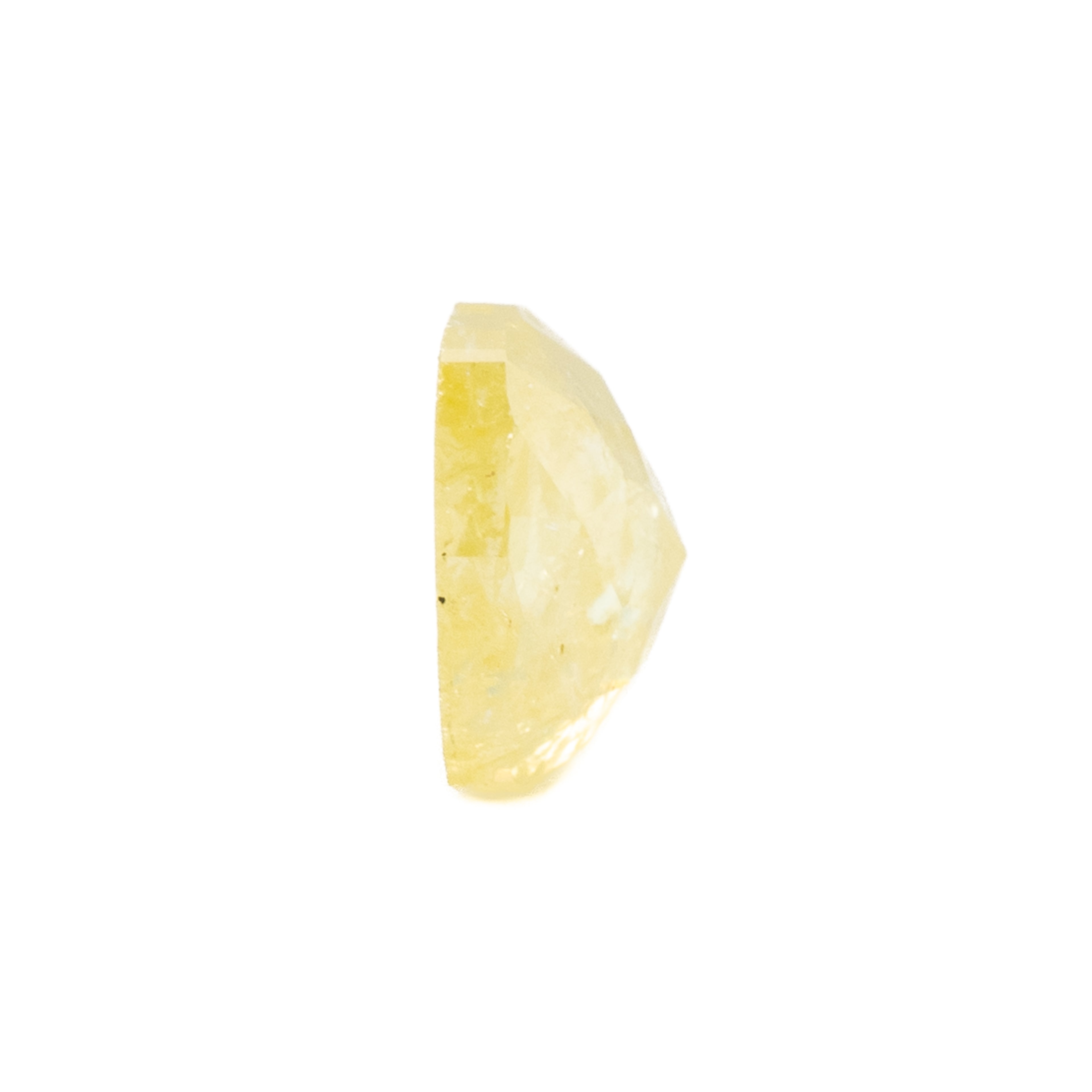 0.46ct Rustic Yellow Rose Cut Diamond Cushion Ring - Vintage Inspired Jewelry for Weddings & Special Occasions