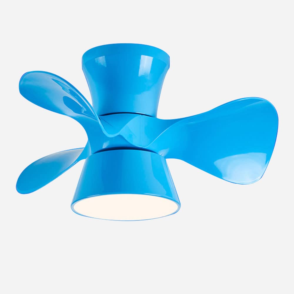 IBalody 22 Inch Indoor Mini Ceiling Fan with Light - 6 Speed Silent Fan & 18W Dimmable LED Light - Modern Simple Design for Living Room, Dining Room, Bedroom, Office - Perfect for Cooling & Stylish Home Lighting
