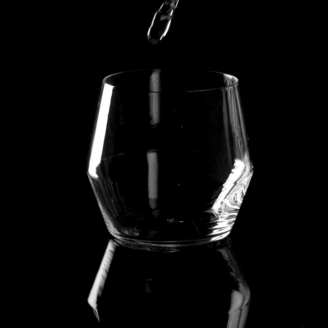 Premium HARD STRONG KAKUDO Rocks Glasses - 13oz (385ml) Set of 24 - Durable Whiskey, Cocktail & Bar Glasses for Home, Restaurant & Party Use