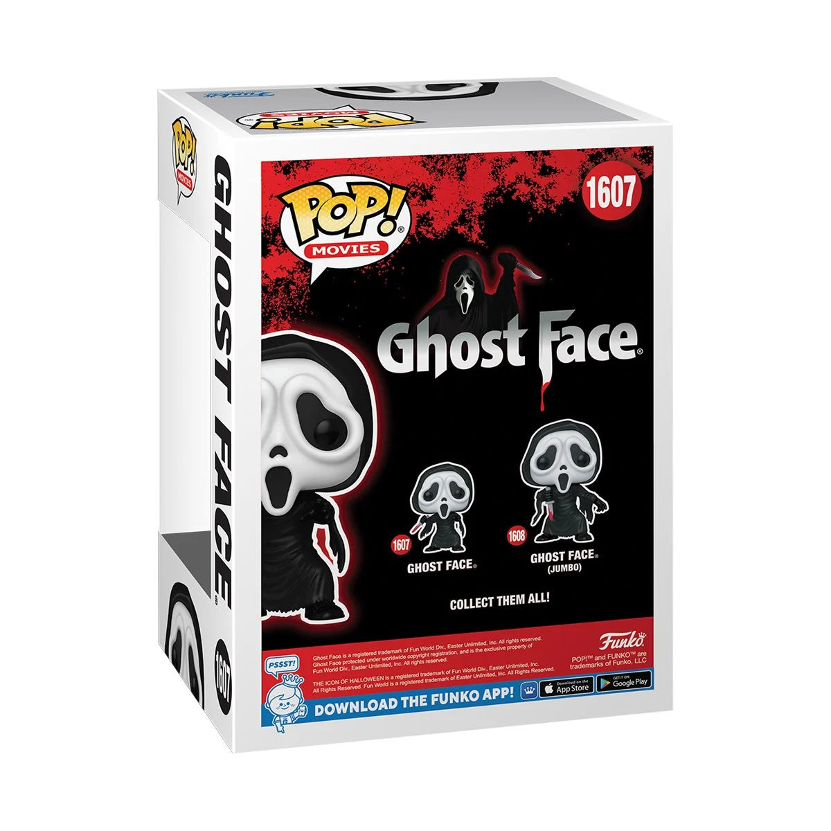 Scream Ghost Face Mask with Knife - Halloween Costume Accessory for Scary Movie Fans & Cosplay