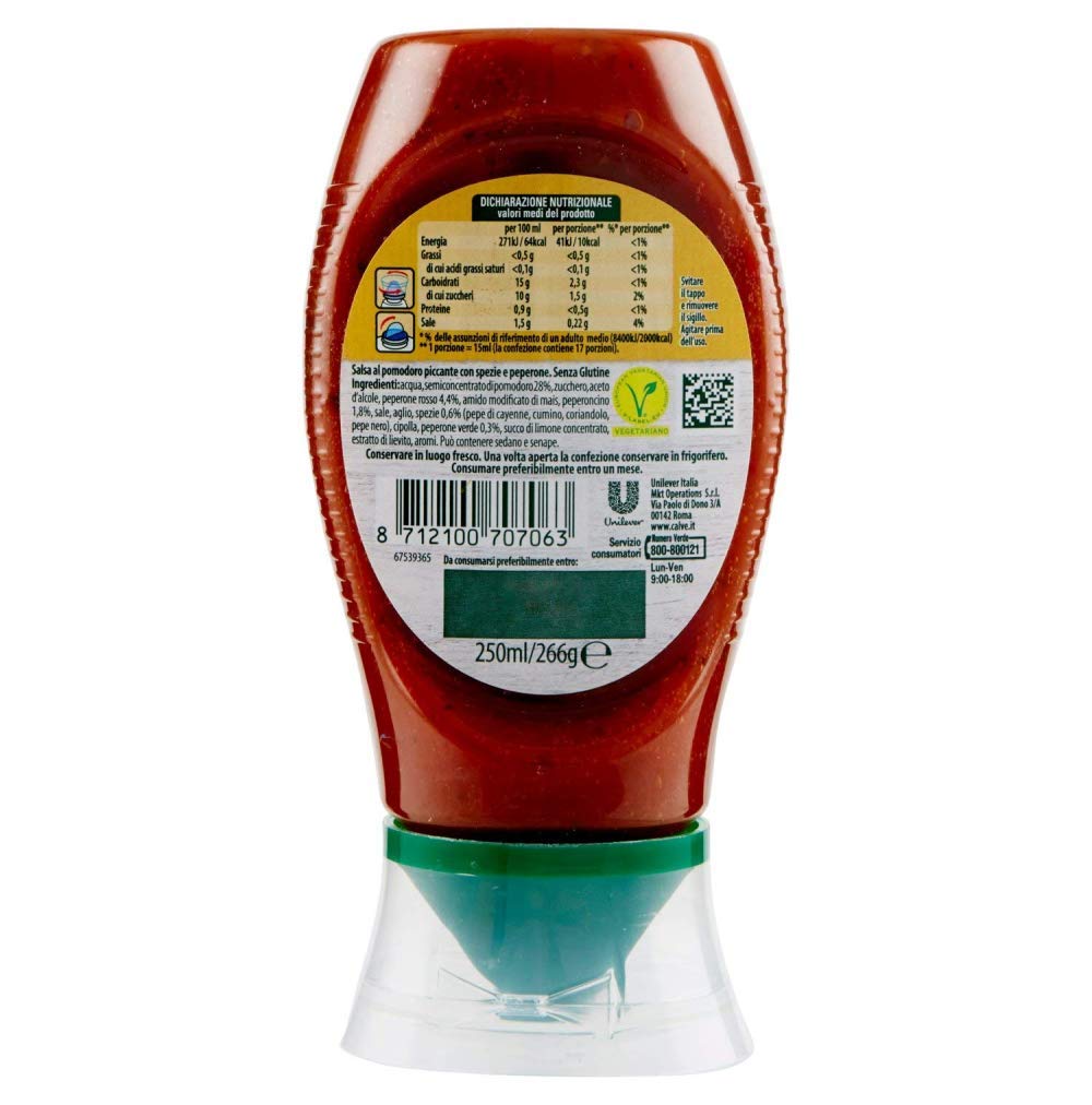 Calvé Mexican Gluten-Free Italian Mayonnaise - 250ml Bottle (Pack of 2) | Perfect for Sandwiches, Salads & Homemade Sauces