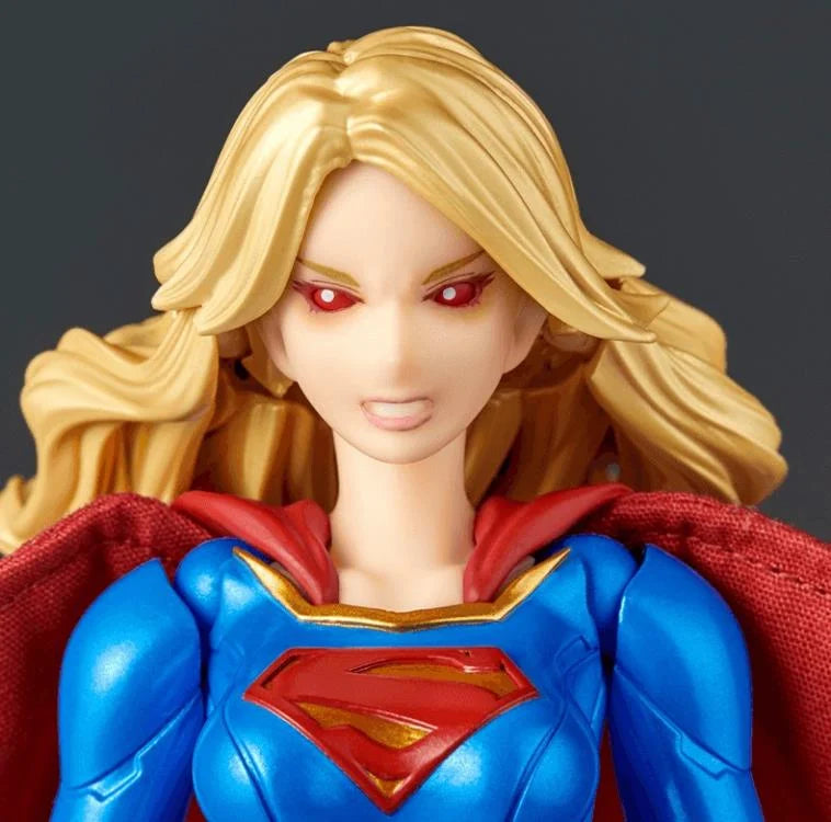 Amazing Yamaguchi Revoltech Supergirl Action Figure NR032 - Collectible DC Comics Superhero Toy for Display & Play