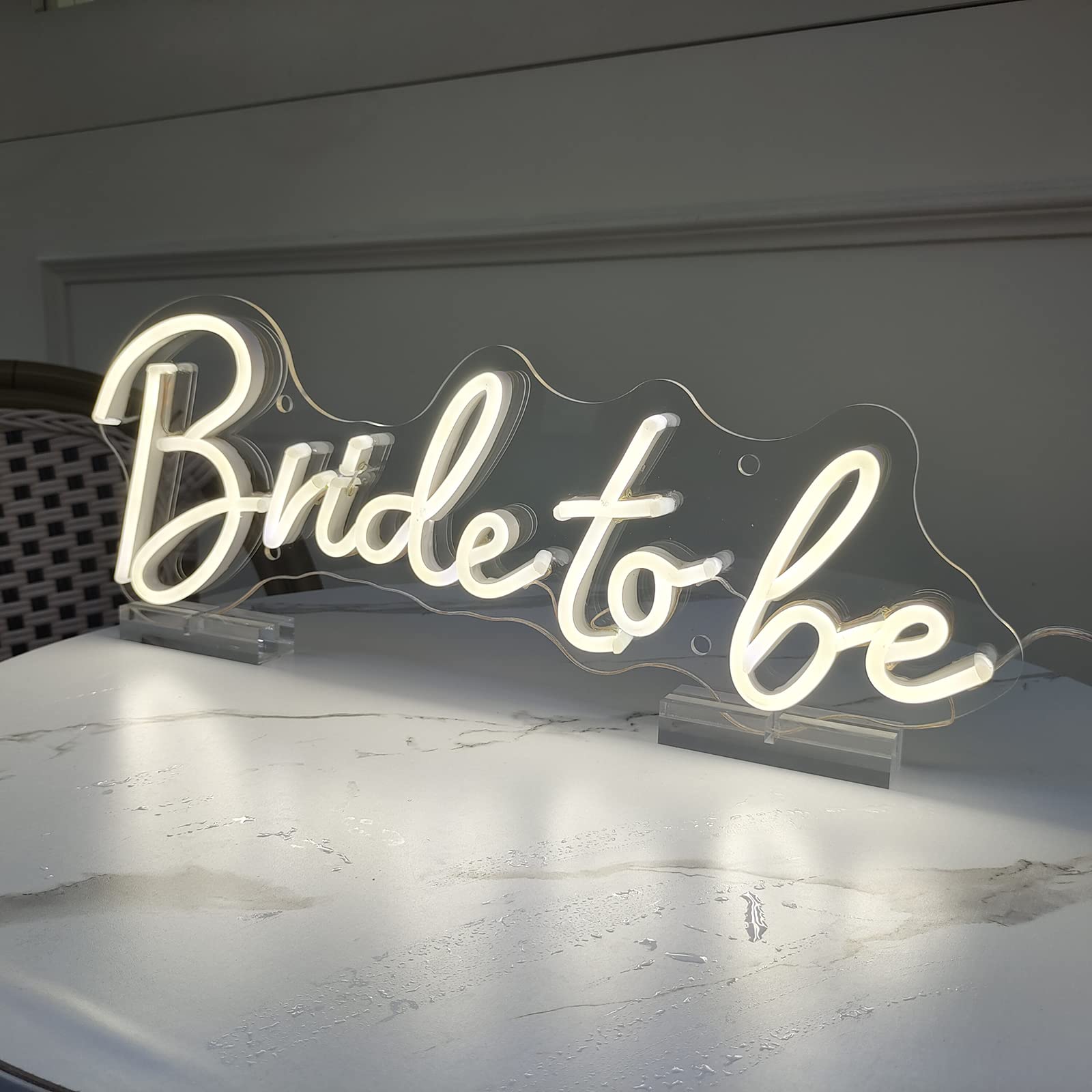 Custom Neon Sign Personalized LED Wall Decor - Home, Bedroom, Office, Party & Birthday Light - Perfect Gift for Girlfriend, Boyfriend, Wife, Husband (20'', 1 Line Text) - Ideal for Wedding Decor, Baby Shower, Anniversary & Room Aesthetic Lighting