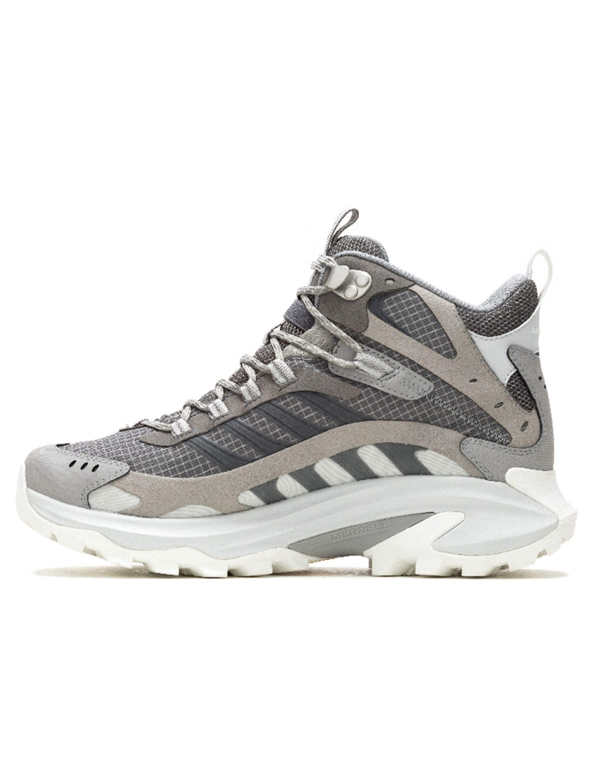 Moab Speed 2 Mid Gore-Tex Hiking Boots for Men - Waterproof & Breathable Charcoal Trail Shoes for Outdoor Adventures, Backpacking, and Mountain Climbing