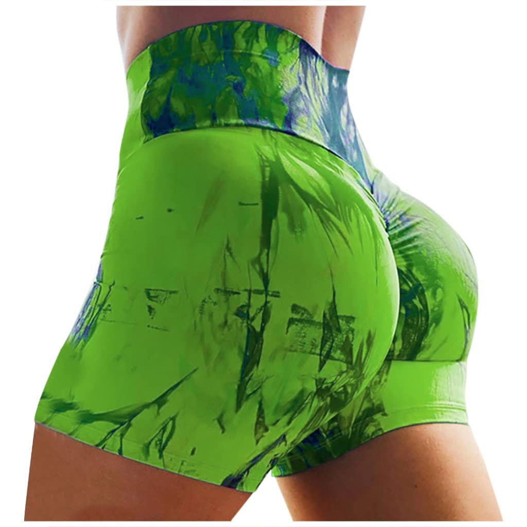 High Waist Yoga Shorts for Women - Tummy Control & Butt Lifting - Gym & Workout