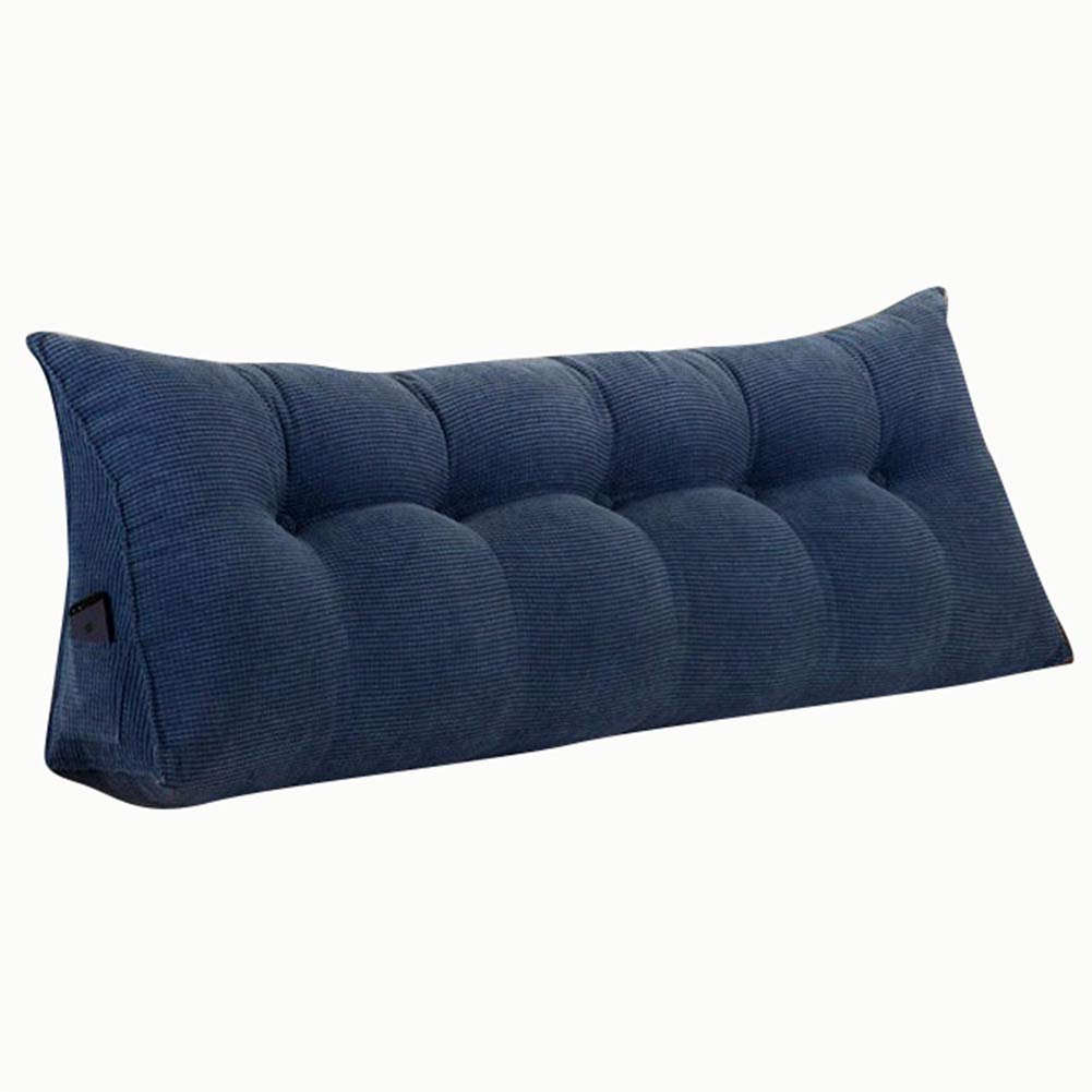 STBD Triangle Reading Pillow with Double Backrest - Ergonomic Wedge Support for Bed & Sofa - Removable Washable Cover - Perfect for Reading, Watching TV, and Relaxing