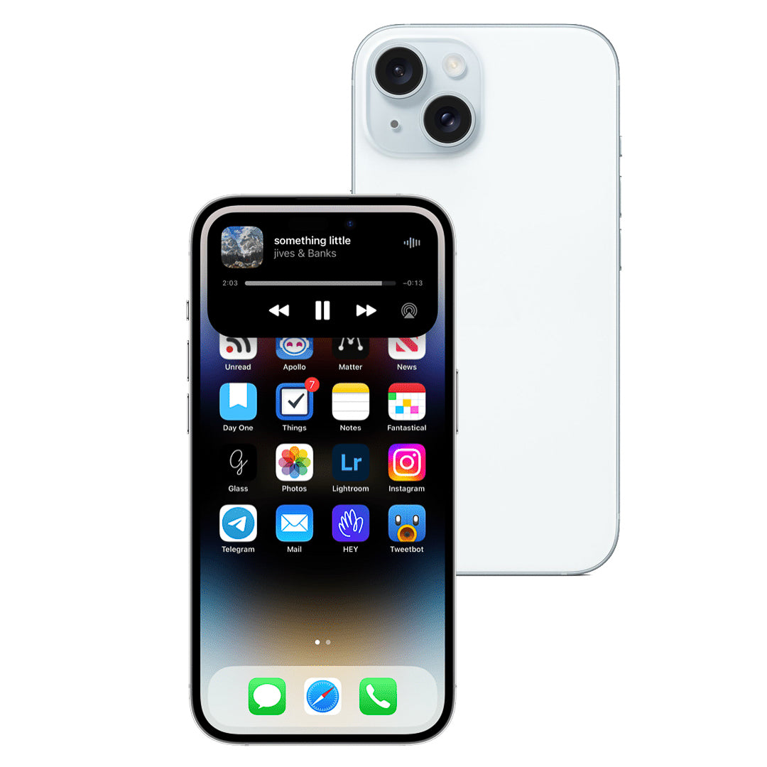 iPhone 15 Plus 128GB Smartphone - Latest Apple iOS 16, Super Retina XDR Display, Dual Camera System - Perfect for Business, Travel & Daily Use