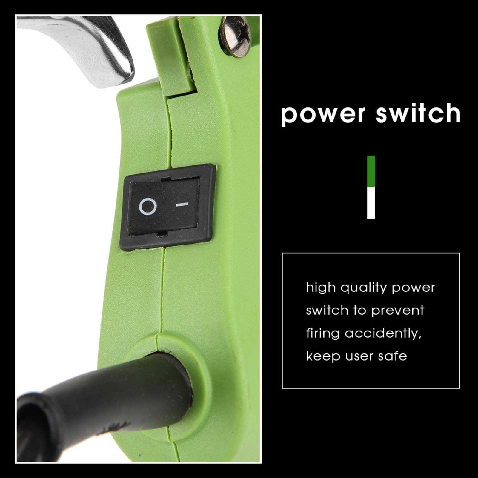 Electric Brad Nailer Kit - Cordless Framing Nail Gun for Woodworking, Furniture Making & DIY Projects | Includes EU Plug Adapter | Perfect for Home Renovation, Cabinet Building and Crafting
