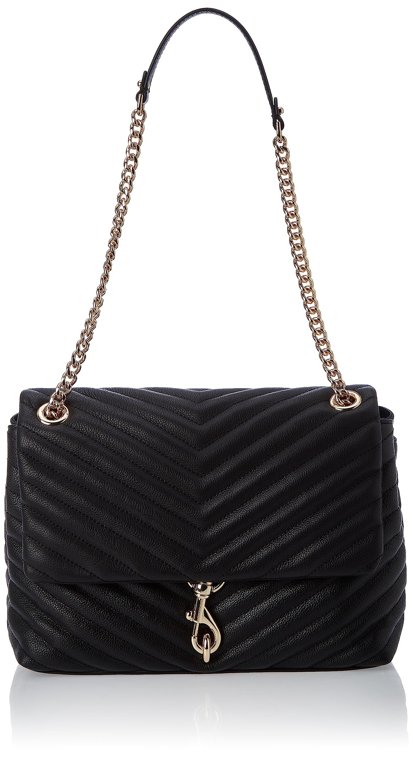 Rebecca Minkoff Edie Flap Crossbody Shoulder Bag - Stylish Leather Purse for Women, Perfect for Work, Travel & Everyday Use