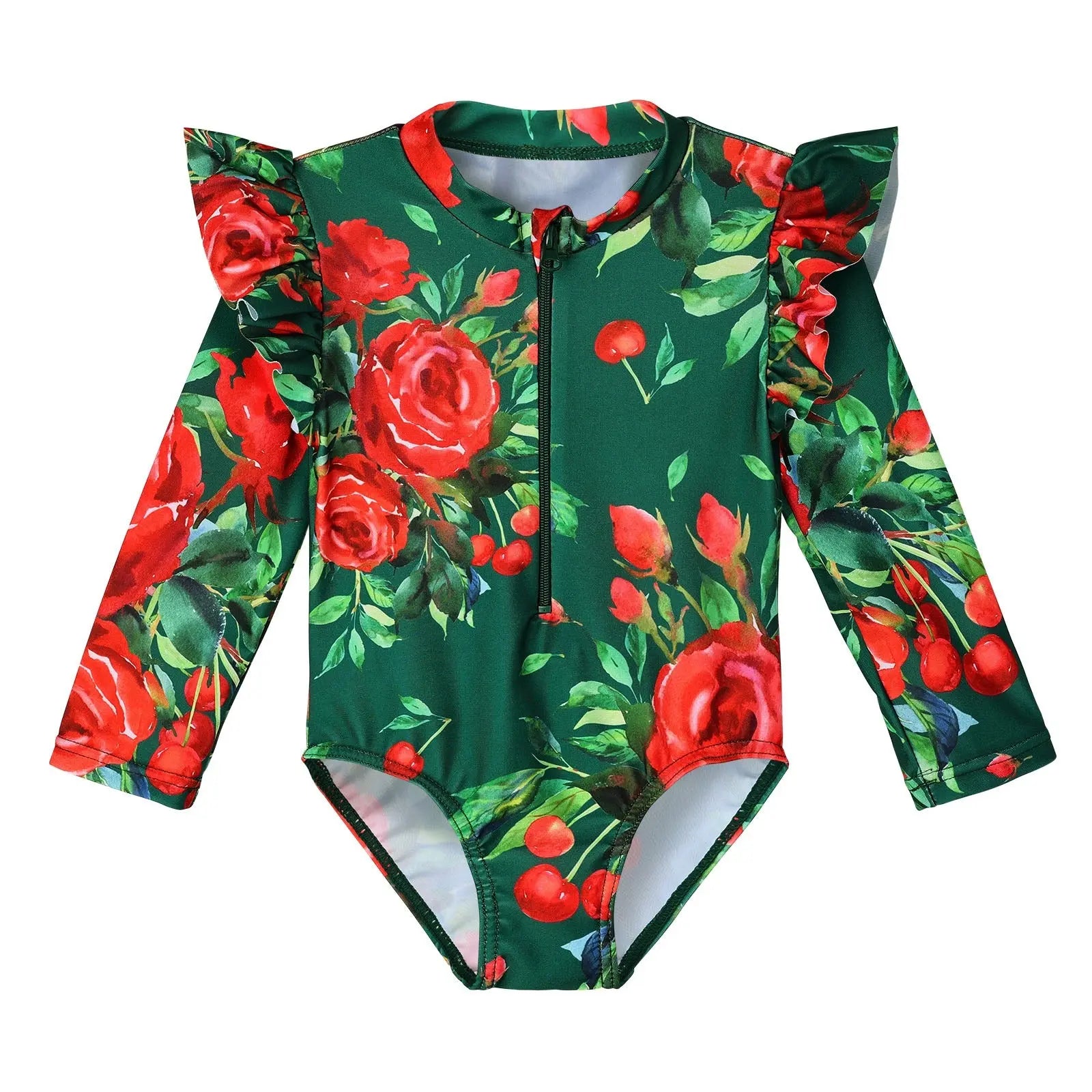 Baby Girls Swimsuit for 0-6 Years Old | Cute Kids Bathing Suit for Toddler & Infant - Perfect for Beach, Pool & Summer Water Play