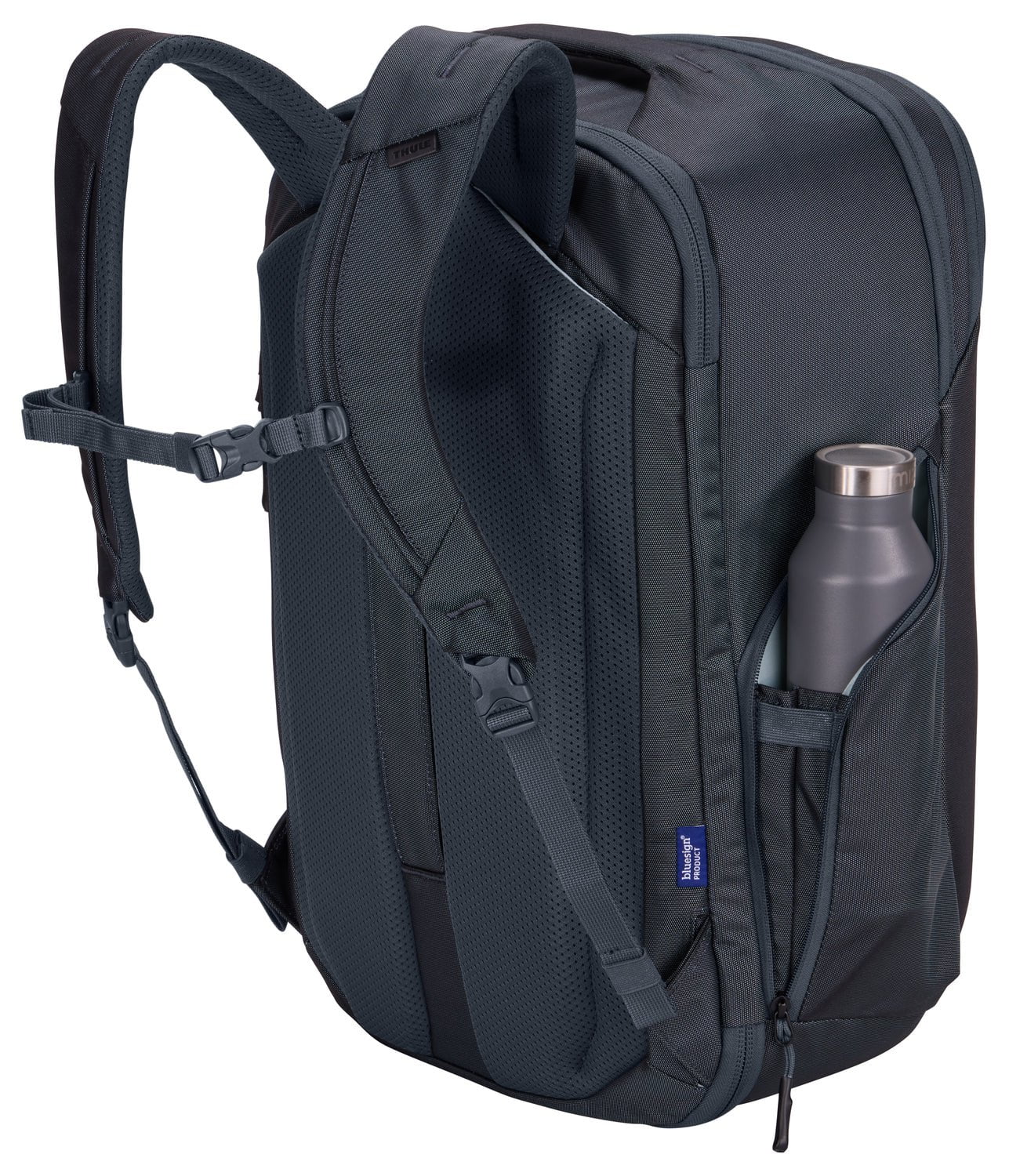 Thule Subterra 2 Convertible Carry On Bag 40L - Dark Slate | Expandable Travel Luggage for Business & Vacation | Airplane Approved Cabin Bag