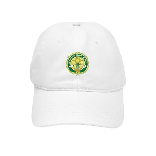 White - Master Gardener Seal Cap