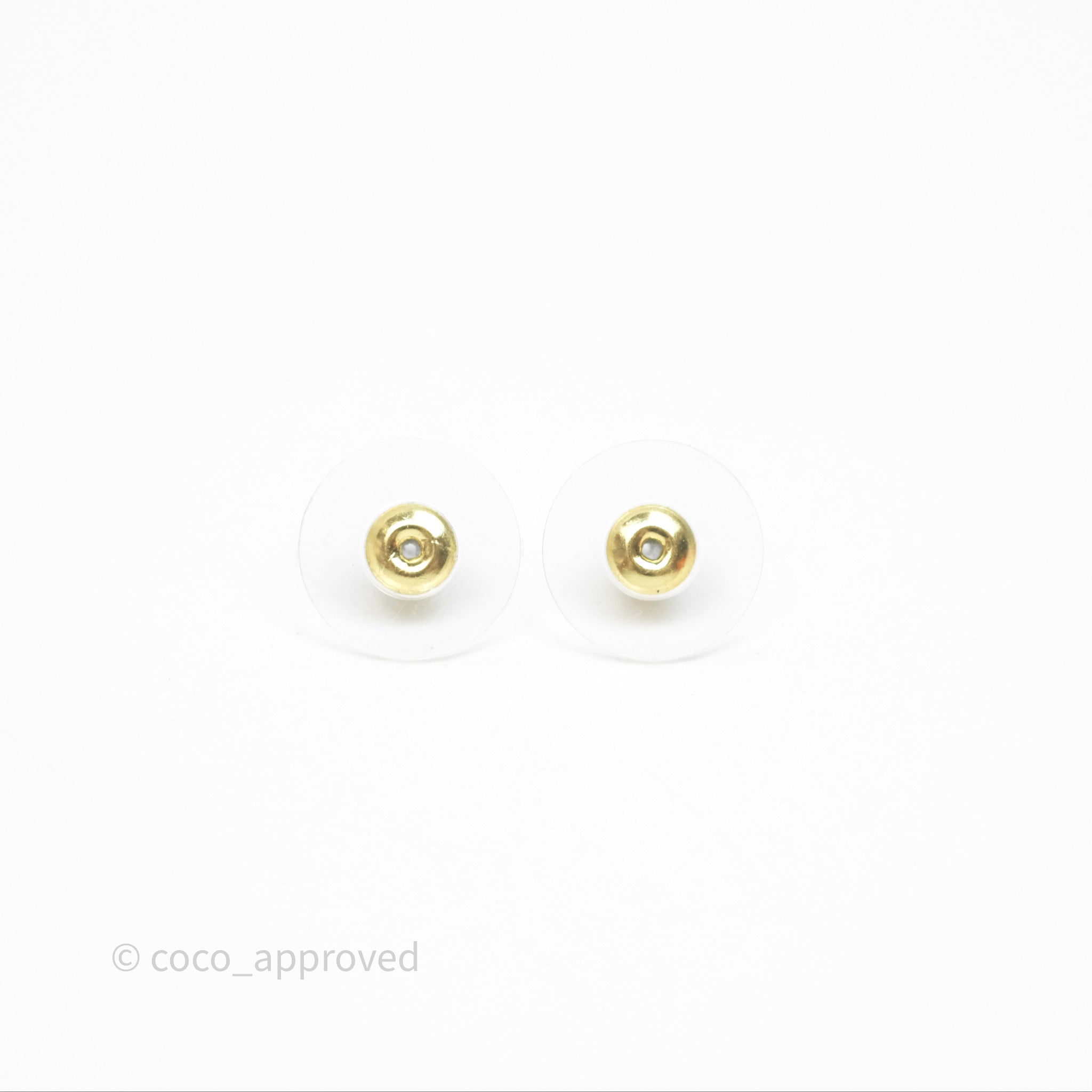 Chanel CC Crystal Drop Earrings - Gold Tone 21P Fashion Jewelry for Women | Elegant Party & Wedding Accessories