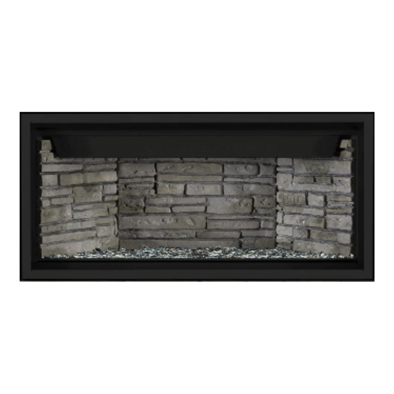 Napoleon Ascent Premium 42 Inch Linear Direct Vent Gas Fireplace - BLP42NTE | Modern Home Heating Solution for Living Rooms & Patios