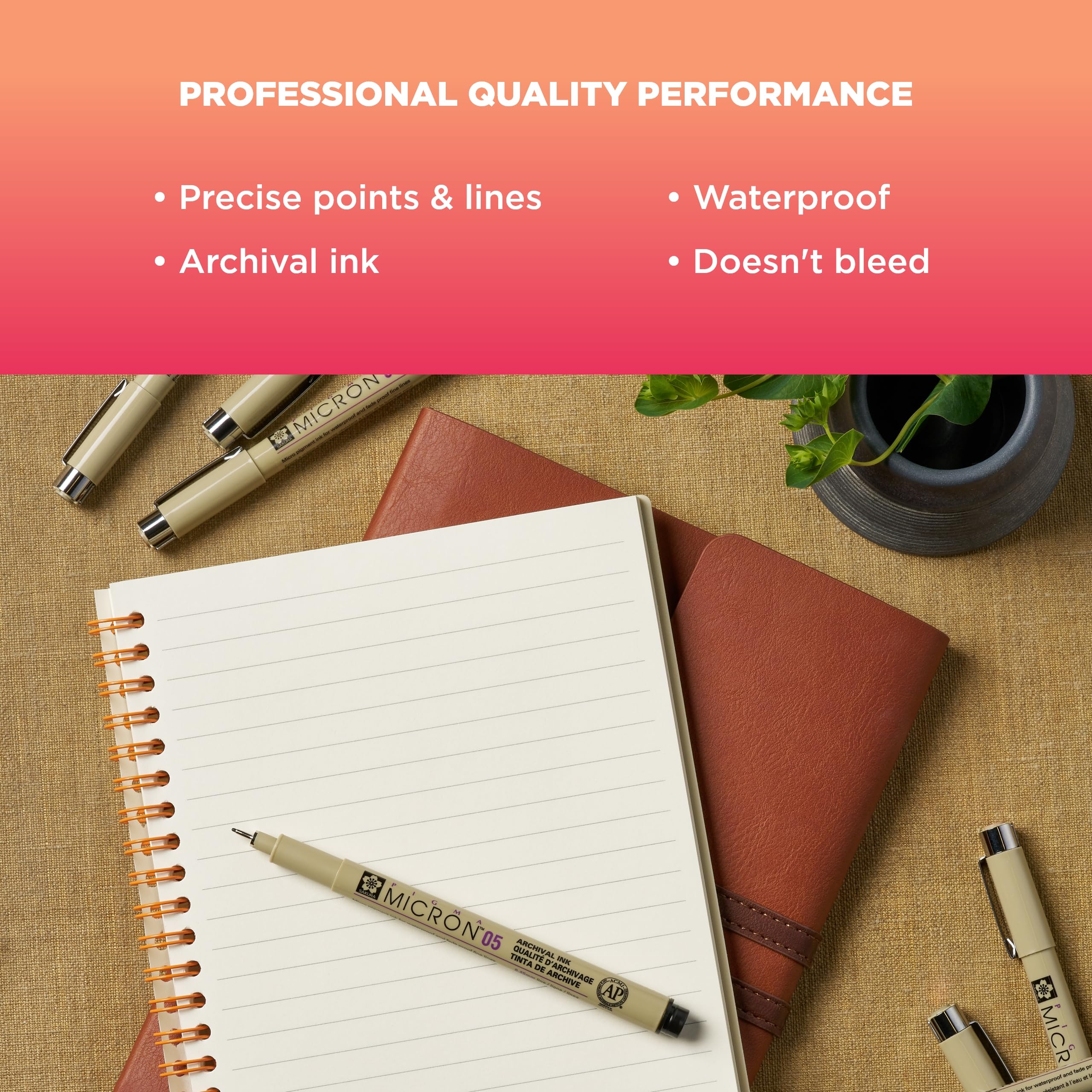 SAKURA Pigma Micron Fineliner Pens Set of 73 - Archival Quality Black & Colored Ink for Artists, Writers & Bullet Journaling - Waterproof & Fade Proof Fine Liners (0.2mm-0.8mm) with Storage Case - Perfect for Sketching, Calligraphy & Scrapbooking