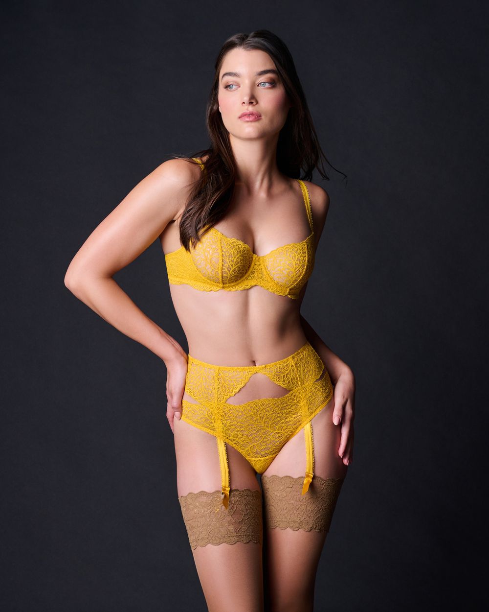 Allegra Balconette Bra - Comfortable Lace Underwire Bra for Women - Perfect for Everyday Wear & Special Occasions