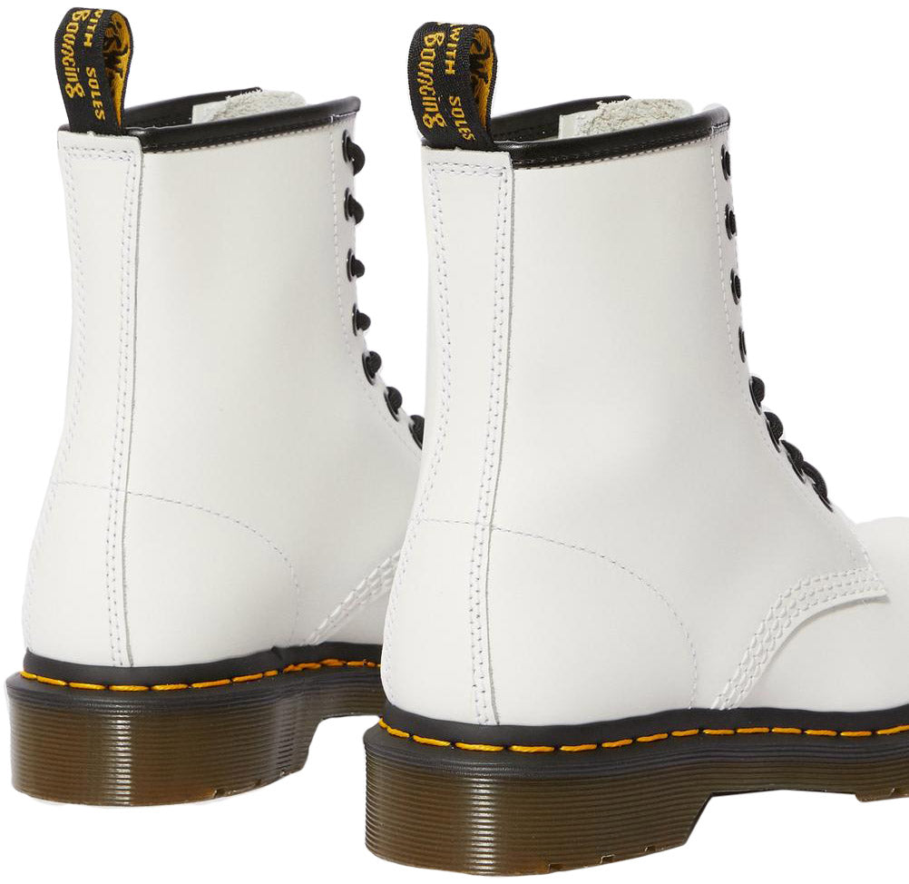 Dr. Martens 1460 8-Eye Smooth Leather Boots for Women - Classic Ankle Boots with Air-Cushioned Sole | Perfect for Casual Wear, Work & Outdoor Activities
