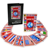 Premium Around The World Magic Deck - 54 Unique Playing Cards for Magicians & Card Tricks - Perfect for Magic Shows, Parties, and Close-Up Performances