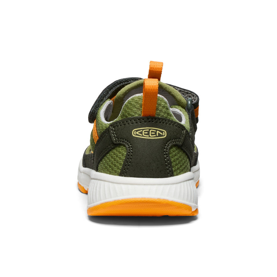 Motozoa Kids' Sandals for Boys & Girls - Forest Night/Bright Marigold | Comfortable & Durable Outdoor Play Shoes for Beach, Park & Summer Activities