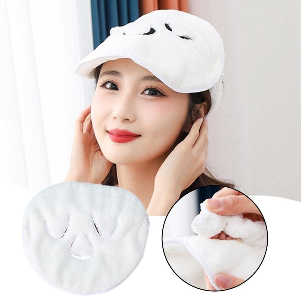 JULEX Reusable Spa Face Towels - Moisturizing Beauty Skin Care Facial Towels for Steam Mask, Rejuvenation, Sports & Eye Treatment - Perfect Gift for Women, Mom, Wife & Sister - Ideal for Home Spa, Gym & Travel