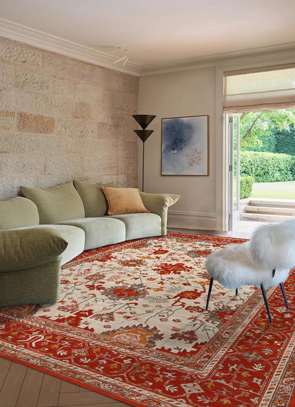 Extra Large Vintage Persian Rugs - Handmade Antique Persian Area Rugs for Living Room, Bedroom & Dining Room | Oversized Bohemian Home Decor, Luxury Floor Covering for Modern & Traditional Interiors