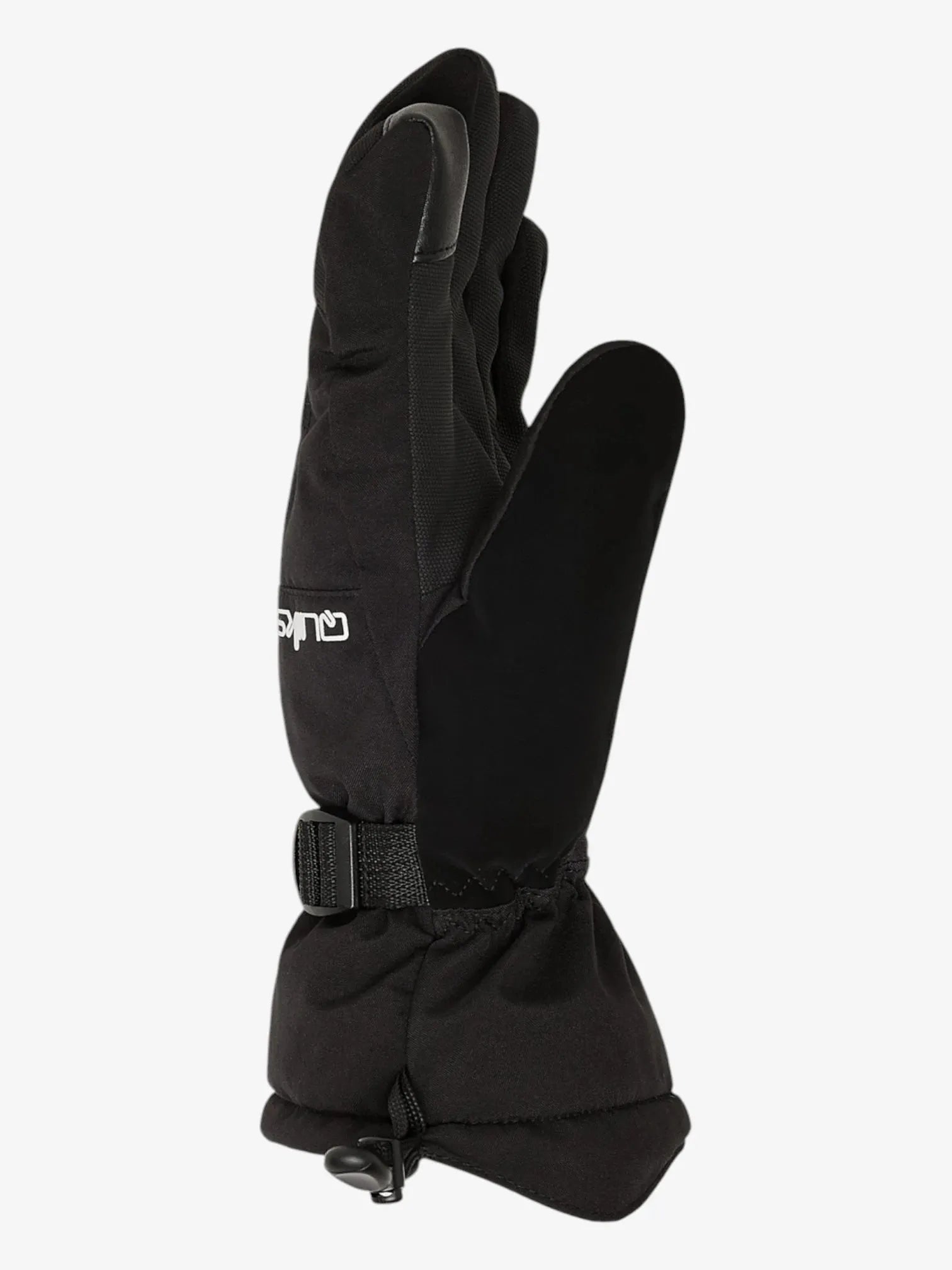 Quiksilver Mission Snow Gloves - Black - Waterproof & Insulated for Skiing, Snowboarding & Winter Sports