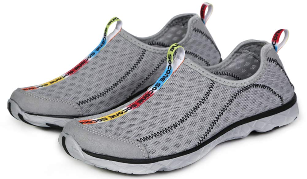 Men's Quick Drying Aqua Water Shoes - Lightweight Swim Shoes for Beach, Pool, Surfing & Water Sports