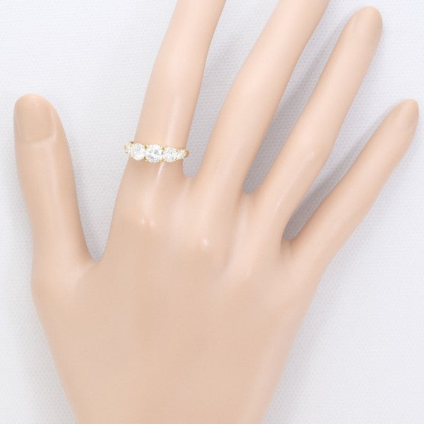 18K Yellow Gold Diamond Ring with Certificate - Elegant Jewelry for Engagement, Wedding & Special Occasions