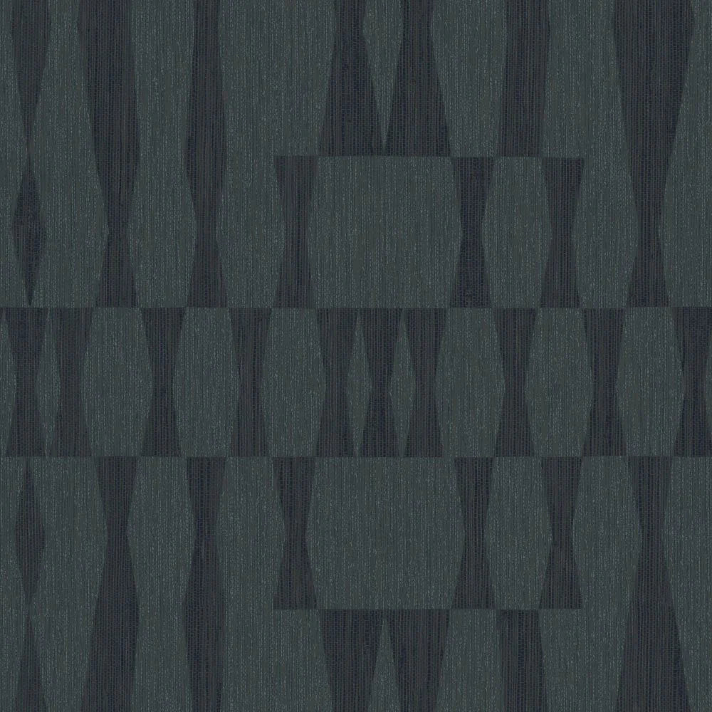 Faux Grasscloth Geo Peel and Stick Wallpaper - Self-Adhesive Removable Wallpaper for Bedroom, Living Room, Office - Easy DIY Home Decor