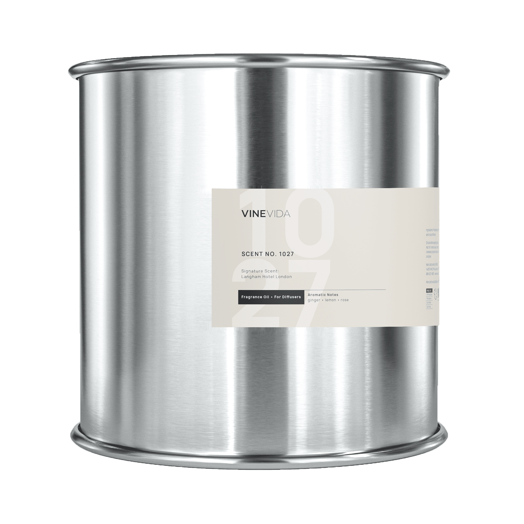 NO. 1027 Premium Fragrance Oil for Cold Air Diffusers - Langham Hotel London Scented Aromatherapy Oil | Perfect for Home, Office & Spa Relaxation