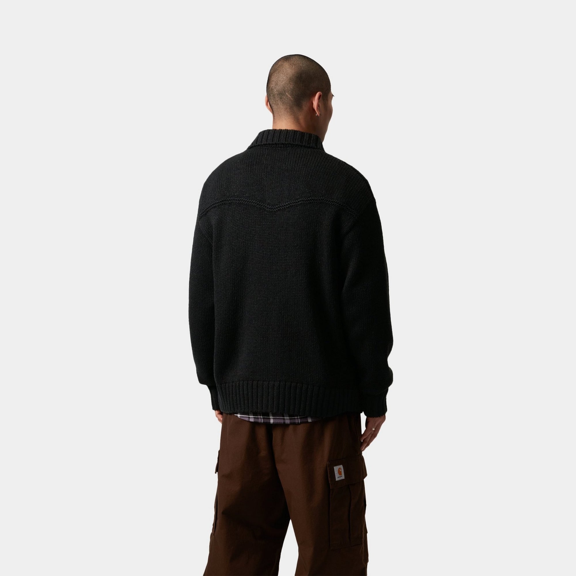 Santa Fe Cardigan for Women - Soft & Cozy Black Knit Sweater | Perfect for Fall, Winter & Casual Outfits