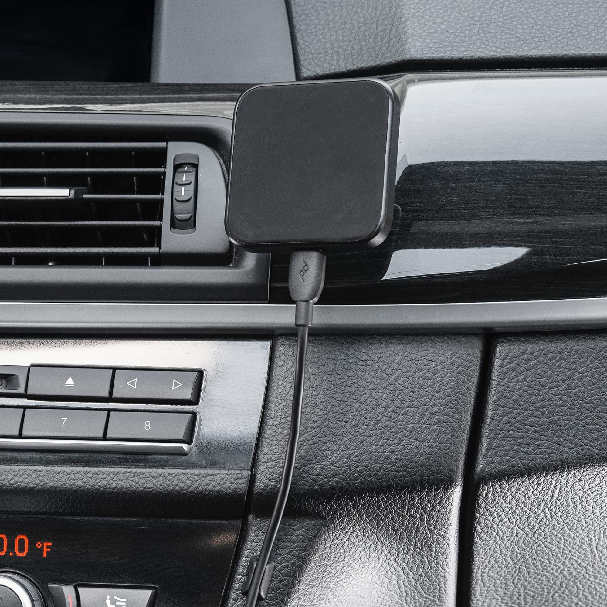 Peak Design Mobile Car Mount with VHB Charging - Universal Phone Holder for iPhone & Android, Black (Version 1) - Perfect for Road Trips & Hands-Free Navigation