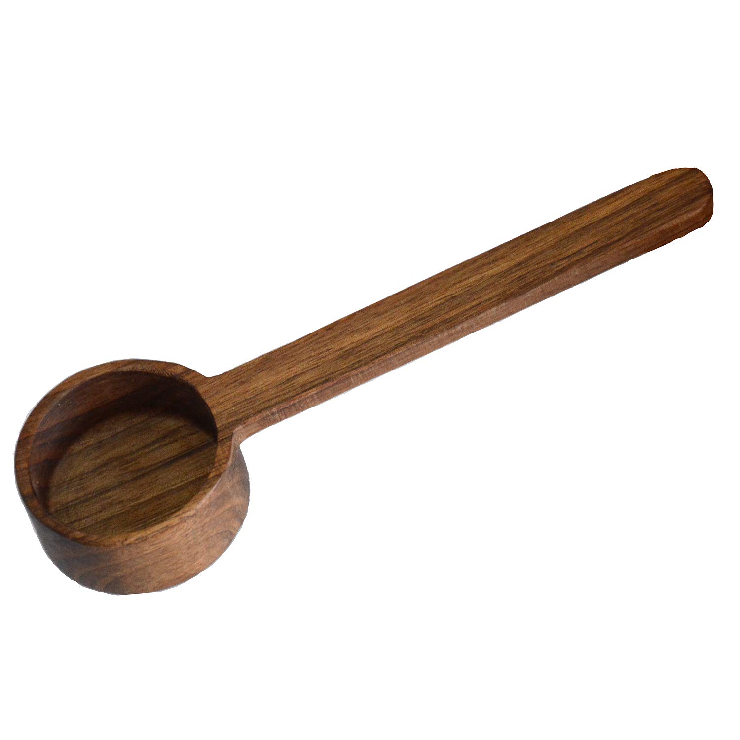 Premium Black Walnut Long Handle Coffee Scoop - 10g/2 Tablespoon Measuring Spoon for Coffee Beans & Loose Leaf Tea | Perfect Coffee Accessory for Home Brewing, Cafes & Barista Use