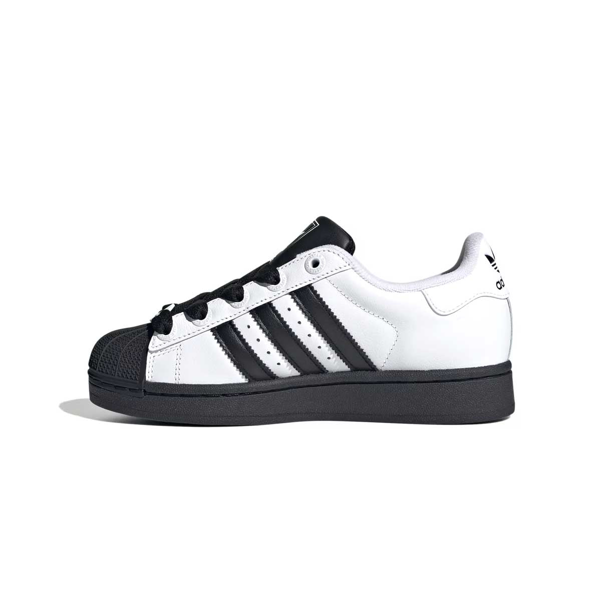Kids Superstar II Sneakers - Cloud White & Core Black | Stylish & Comfortable Shoes for Boys & Girls | Perfect for School, Play & Everyday Wear