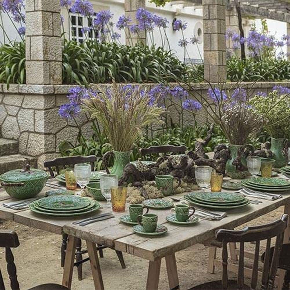 Bordallo Pinheiro Woods Pheasant Bread & Butter Plates Set of 4 - Elegant Dinnerware for Breakfast, Brunch & Tea Parties - Perfect for Home Dining & Entertaining