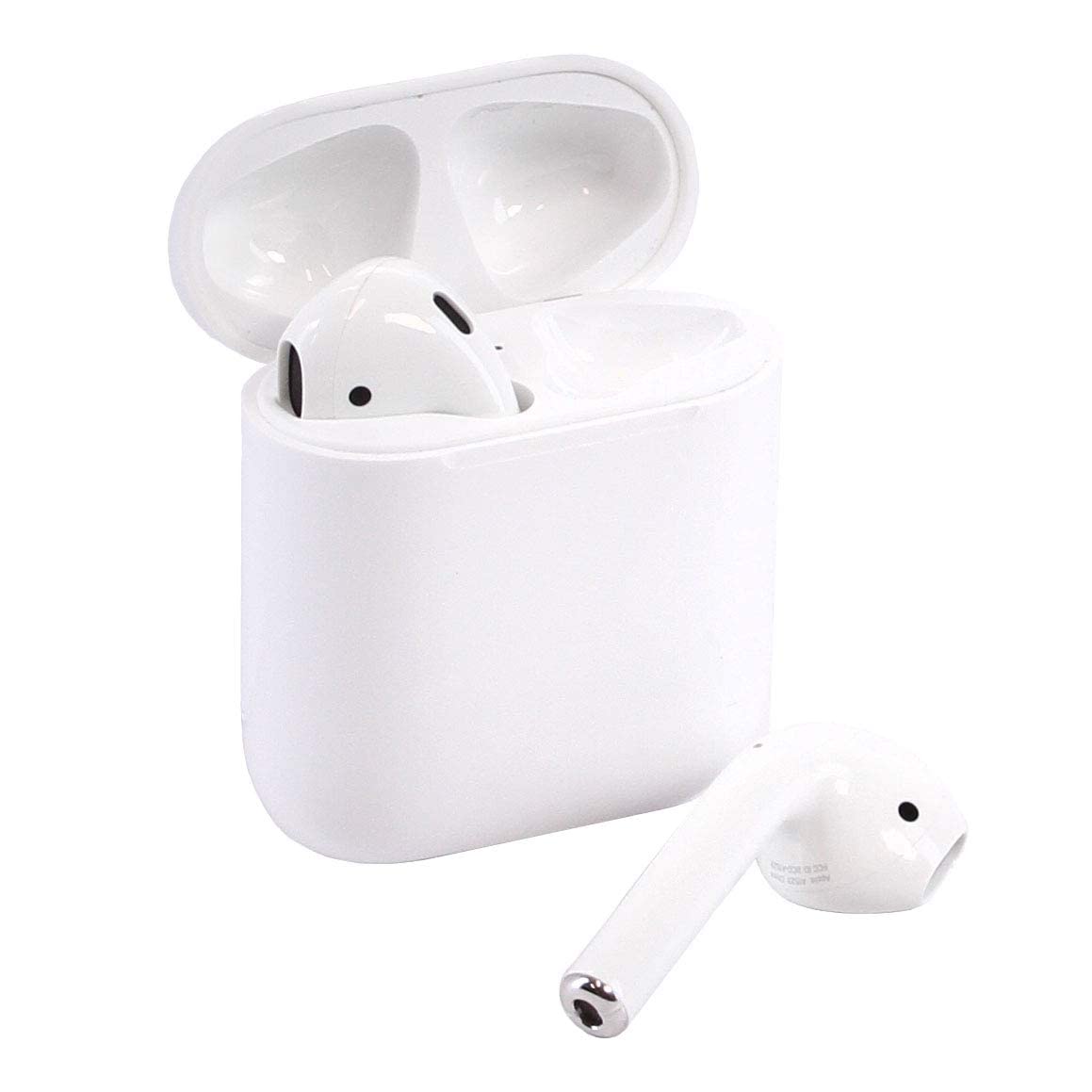 Apple AirPods 2 with Wireless Charging Case - Certified Refurbished White Bluetooth Earbuds | Perfect for Gym, Commuting & Work Calls
