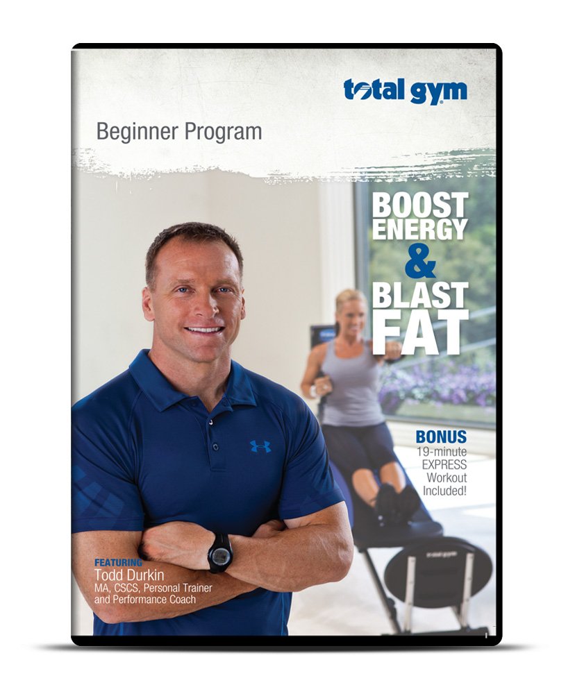 Total Gym Beginner Workout DVD with Todd Durkin - Home Fitness Training for Weight Loss & Muscle Toning | Perfect for Home Gym, Beginners & Rehabilitation Exercises