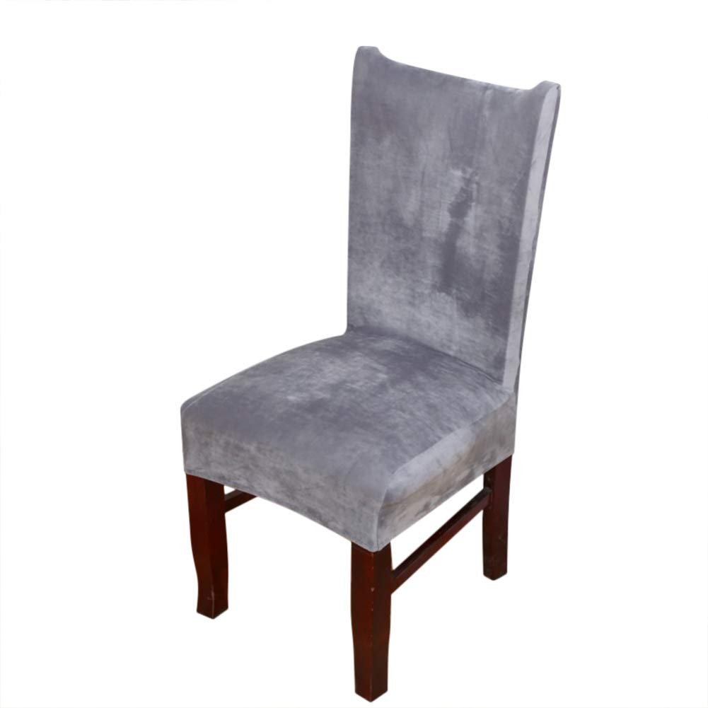 1/4/6/10 Pack Washable Stretch Spandex Dining Chair Covers - Universal Fit Furniture Protector Slipcovers for Living Room, Kitchen & Dining Room - Easy to Clean & Durable Seat Covers for Home Decor & Daily Use