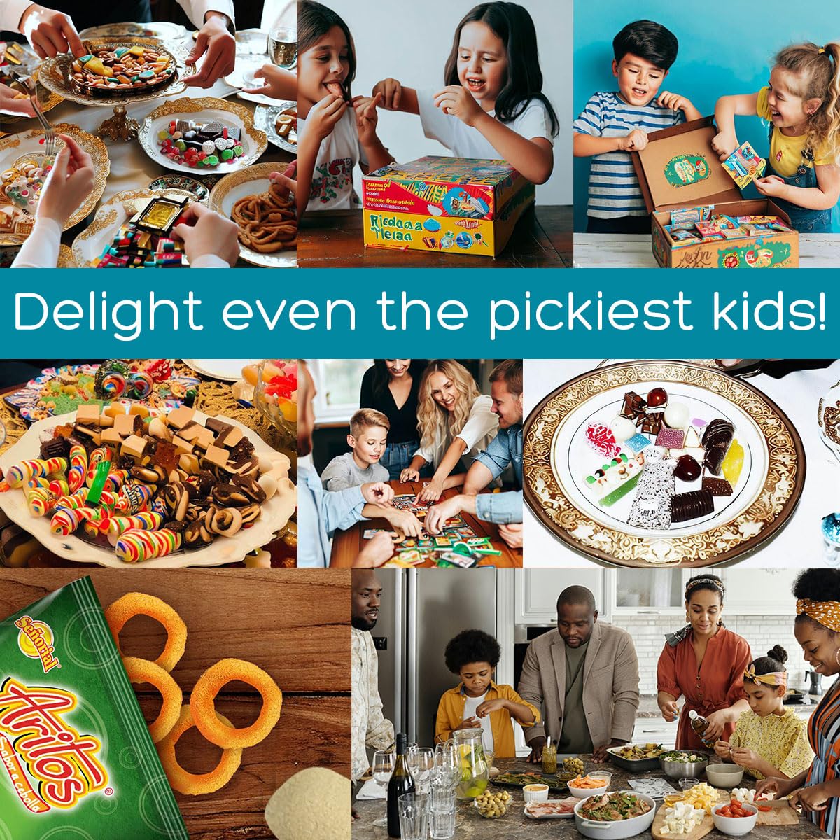 Charloo International Snack Box - Premium Honduras & Global Snacks for Adults | Unique Gift Box with Free Surprise | Perfect for Office Treats, Party Favors & Gourmet Food Lovers