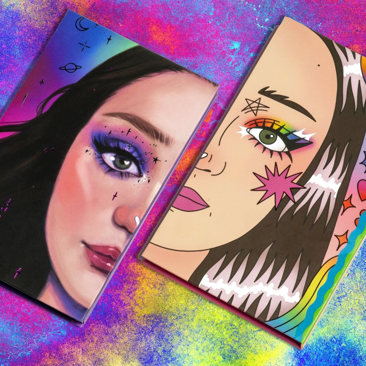 Lins Both Palettes Bundle - High-Quality Eyeshadow & Blush Set for Makeup Lovers | Perfect for Everyday Wear & Special Occasions