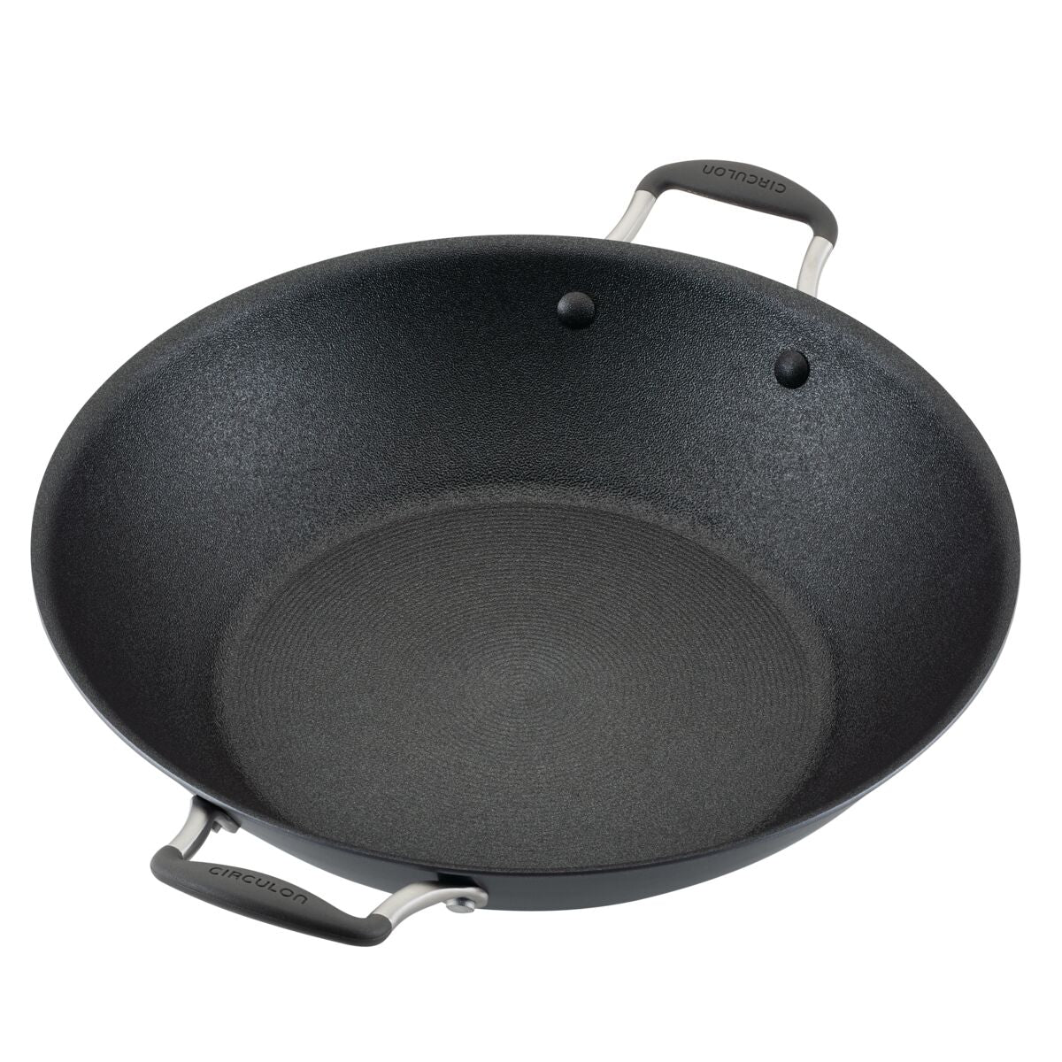 14 Inch A1 ScratchDefense™ Nonstick Wok with Lid - Professional Carbon Steel Stir Fry Pan for Home Cooking, Asian Cuisine & Healthy Meals - Perfect for Stir-Frying, Sautéing & Deep Frying